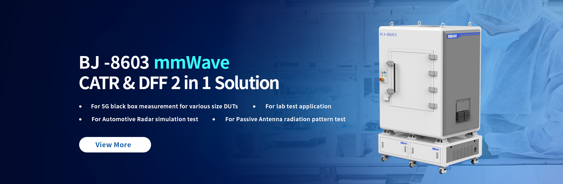 Bojay develops 5G MMwave CATR test solutions